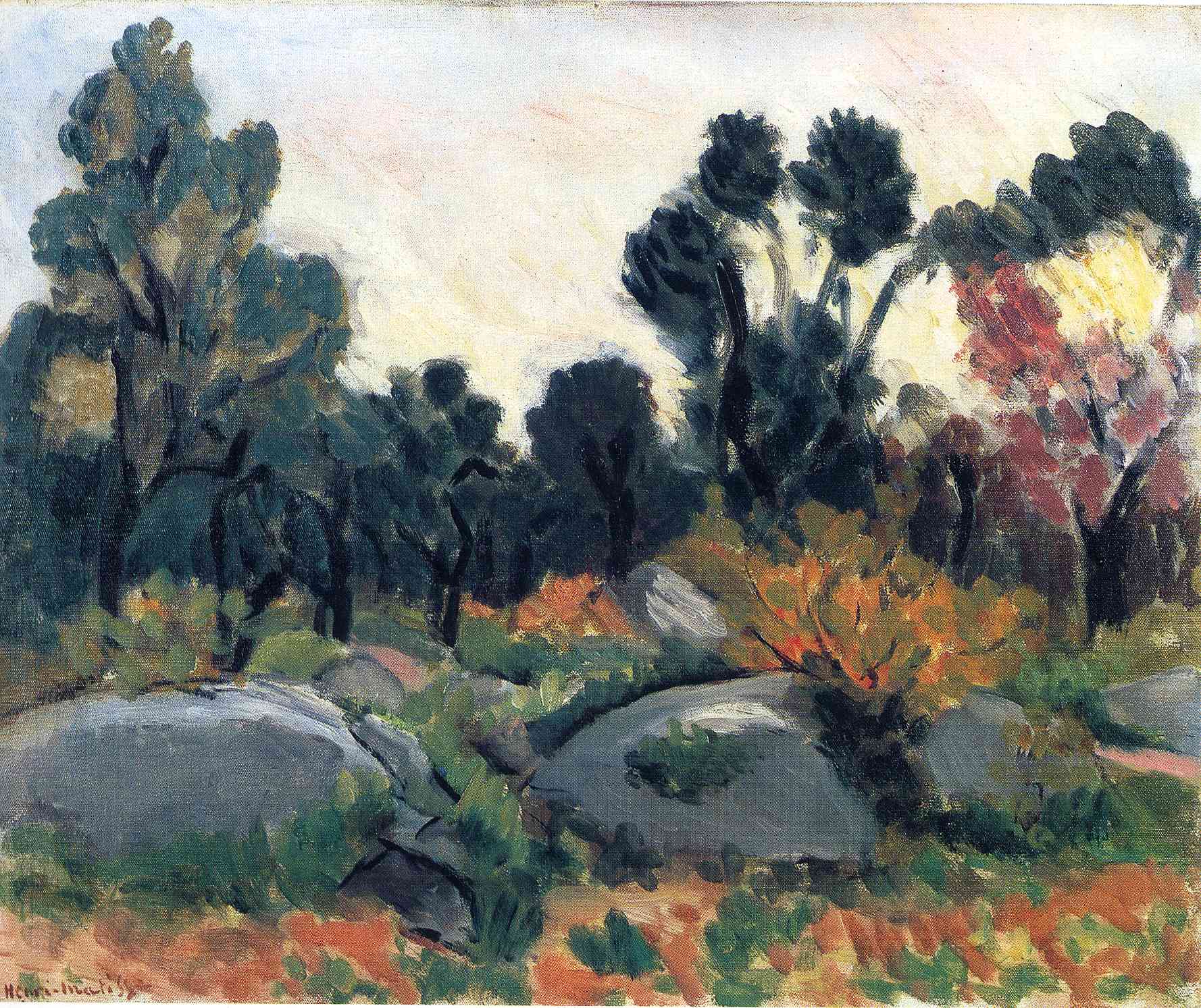 Henri Matisse - Landscape 1898